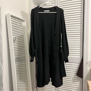 Zara Long Knit Cardigan